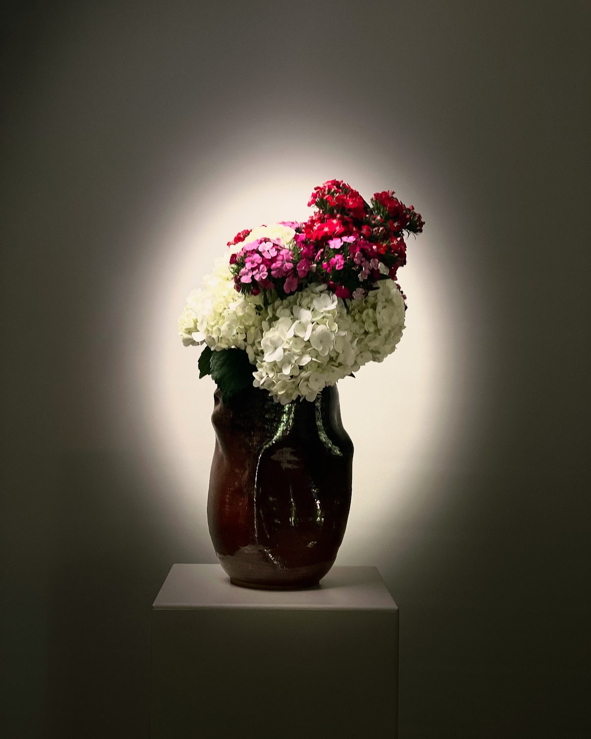 Hortensia & dianthus